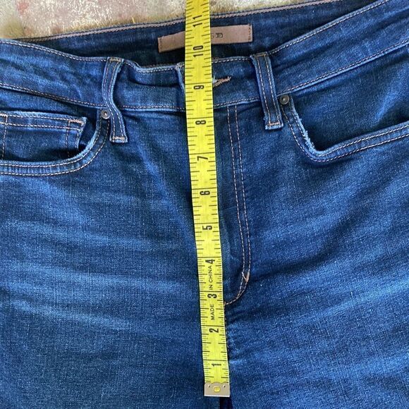 Joe’s High Rise Skinny Ankle Crop Stretch Denim Classic Five Pocket Jeans Sz 26 - Picture 7 of 16